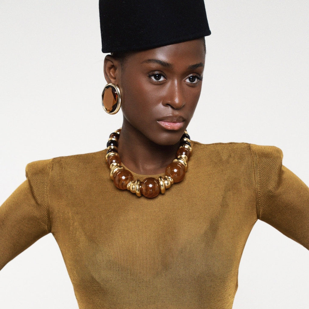 shoulder pads dress