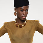 shoulder pads dress